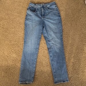 Madewell curvy mid-rise perfect vintage jean